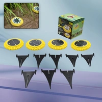 4 PACK SOLAR GROUND LIGHTS