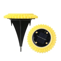 4 PACK SOLAR GROUND LIGHTS