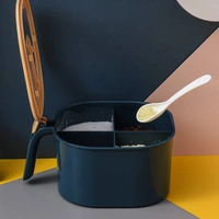 4 Section Fancy Masala Box and fancy masala container used for storing various types of masalas including in kitchen purposes.