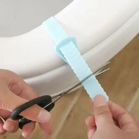 ( Pack Of 2 ) Toilet Seat Lifter Band, Foldable Toilet Cover Seat Lid Lifter Handle Bathroom Accessories
