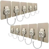 10 pcs Metal Sticker Hook