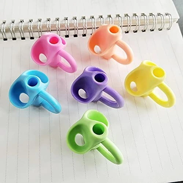 Silicone Pencil Grips for Kids Handwriting | Pencil And Pen Grip Posture Correction Tool for Children