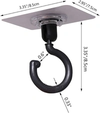 Ceiling swivel hook (1 PC)