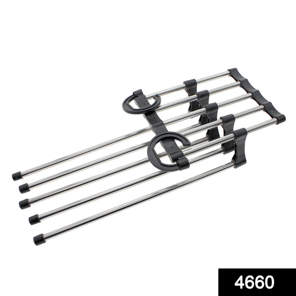 Adjustable Trouser Pants Hanger Organizer, pant rack