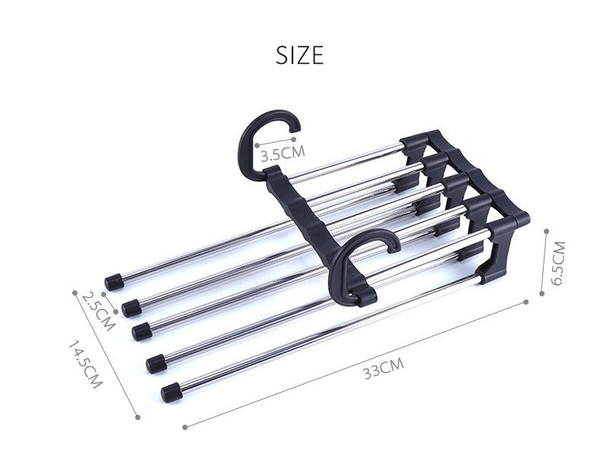 Adjustable Trouser Pants Hanger Organizer, pant rack