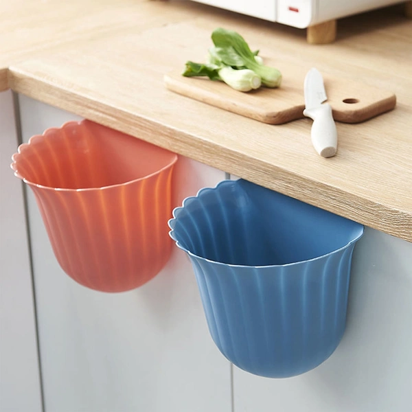 Mounted Multifunction Waste Bin Storage Bucket Hanging Trash Can Garbage Bin