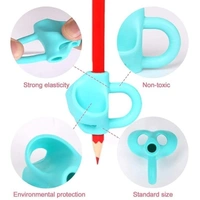Silicone Pencil Grips for Kids Handwriting | Pencil And Pen Grip Posture Correction Tool for Children