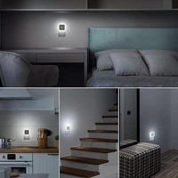 Plug In LED Night Light With Sensor China Plug (1 PC)