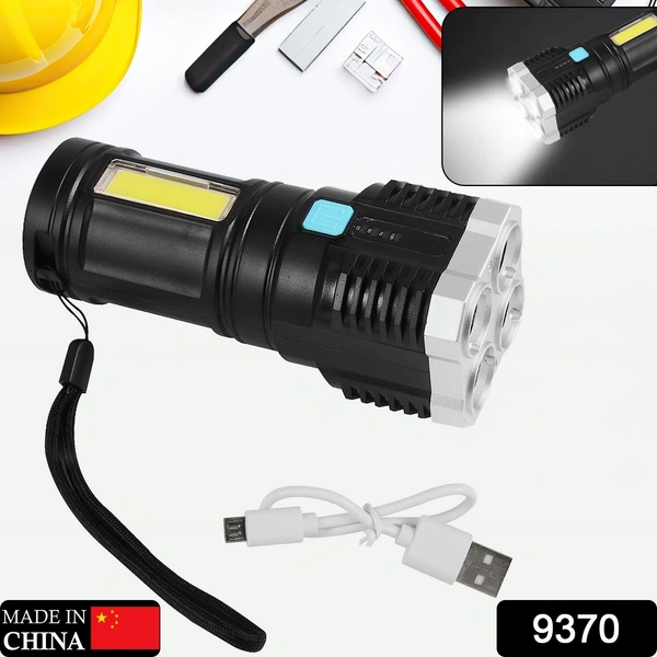 Multifunctional Strong 4 LED Torch Light (4 LED Light)