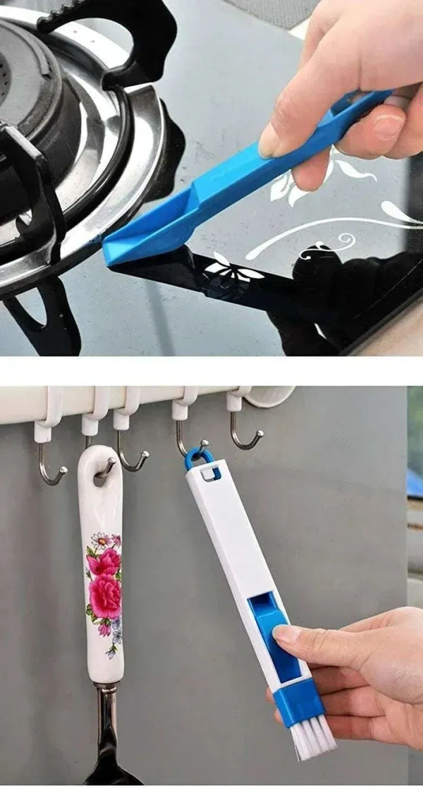 (Pack Of 2) 2 IN 1 WINDOW CLEANING BRUSH & Pan