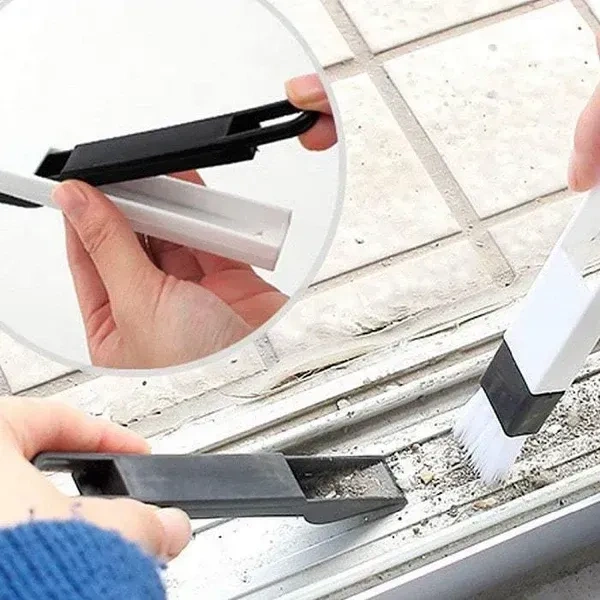 (Pack Of 2) 2 IN 1 WINDOW CLEANING BRUSH & Pan