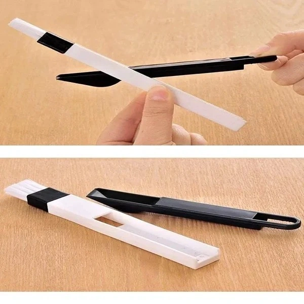 (Pack Of 2) 2 IN 1 WINDOW CLEANING BRUSH & Pan