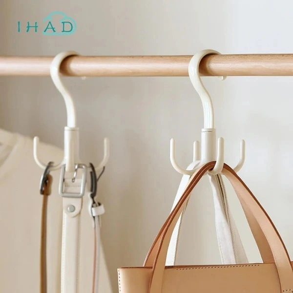 Tie Bag Belt Scarf Multipurpose Rotating Hanger