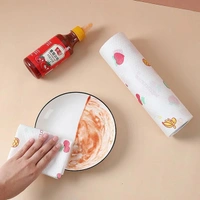 40 Pulls Disposable Kitchen Cleaning Tissue Cloth Printed