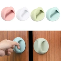 (Pack Of 2) Self Adhesive Door Handles (Random Colors)