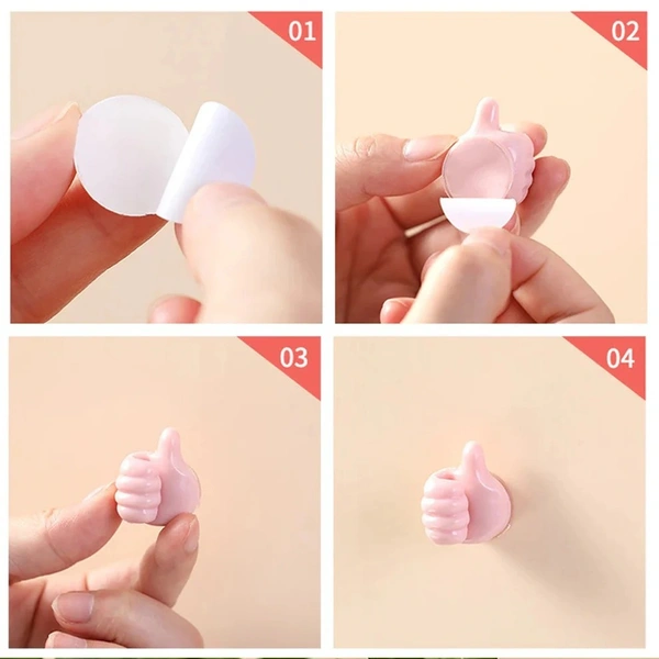 10 pcs Thumb Clip Multifunctional Hook