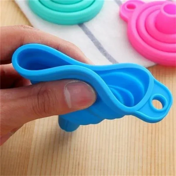 ( Pack Of 2 ) Silicone Funnel