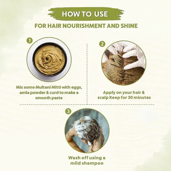 80gram Herbal Tan Removing Multani Mitti Face Pack