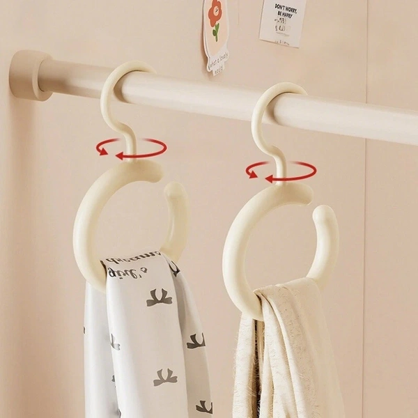 Multifunctional Round Rotatable Hook