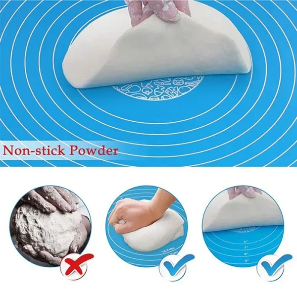 Rolling Mat Silicone Baking Mat Fondant Mat Sheet Chapati, silicon roti mat
