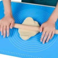 Rolling Mat Silicone Baking Mat Fondant Mat Sheet Chapati, silicon roti mat