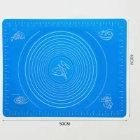 Rolling Mat Silicone Baking Mat Fondant Mat Sheet Chapati, silicon roti mat