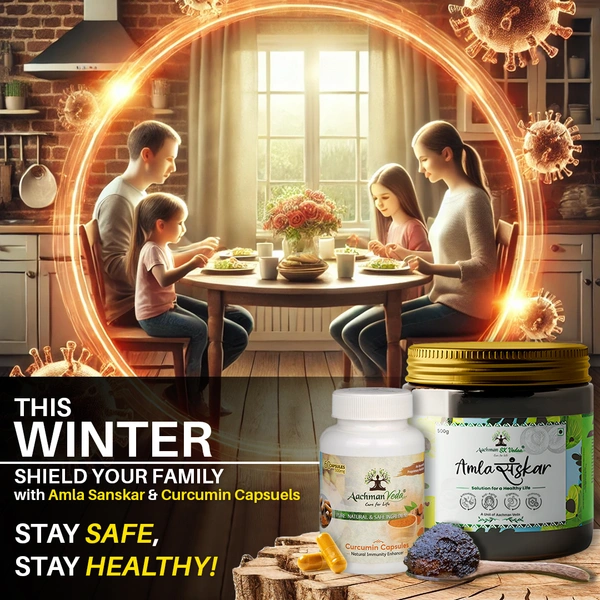 Amla Sanskar & Curcumin Capsules - COMBO