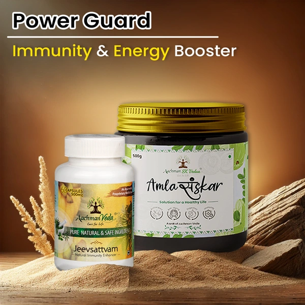 Amla Sanskar & Jeevsattvam Capsules - COMBO