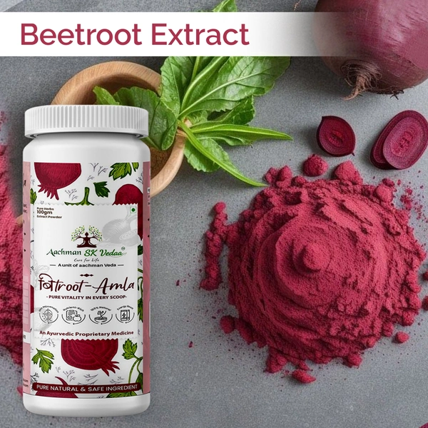 Aachman Sk Vedaa Beetroot Amla Extract Powder - 1