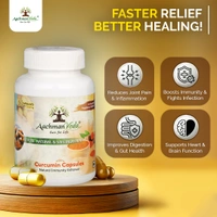 Aachman Veda Curcumin Veg Capsules - 3