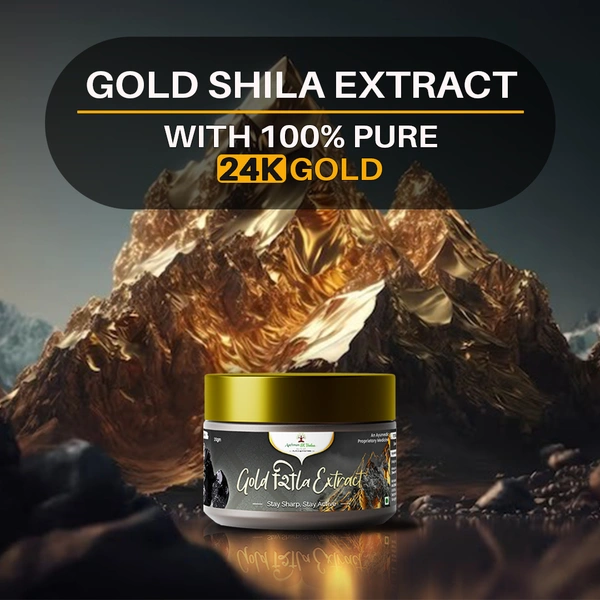 Aachman Sk Vedaa Gold Shila Extract Powder - 3