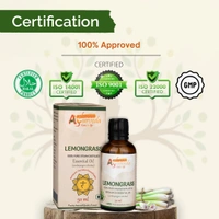 Lemongrass Pure Steam Distilled Essential Oil - 1