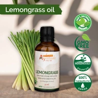 Lemongrass Pure Steam Distilled Essential Oil - 2