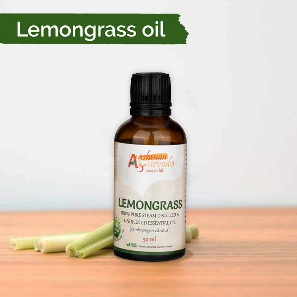 Lemongrass Pure Steam Distilled Essential Oil - 2