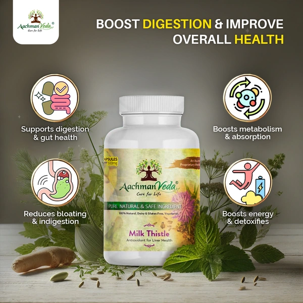 Milk Thistle Veg Capsules - 1