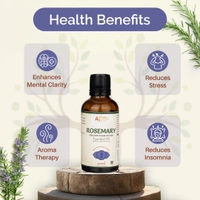 Rosemary Pure Steam Distilled Essential Oil - 3