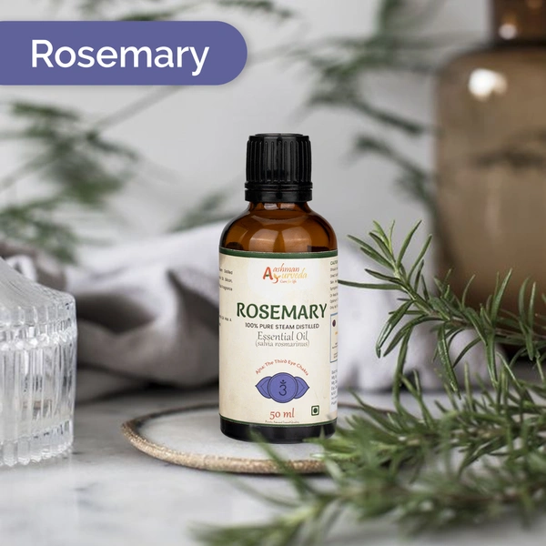 Rosemary Pure Steam Distilled Essential Oil - 3