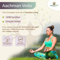 Aachman Veda Safed Musli Veg Capsules & Curcumin Drops - COMBO