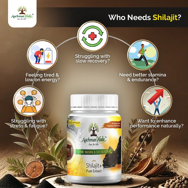 Shilajit+ Veg Capsules - 3