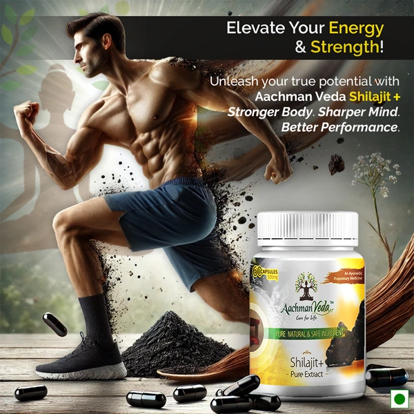 Shilajit+ Veg Capsules - 3