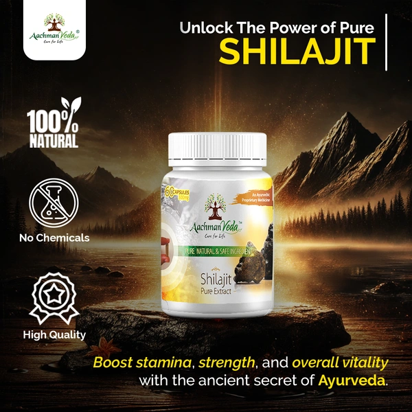 Shilajit Veg Capsules - 3