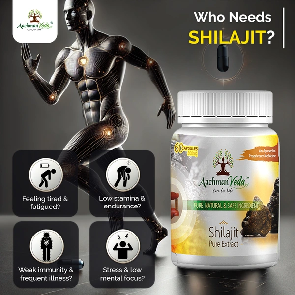 Shilajit Veg Capsules - 3