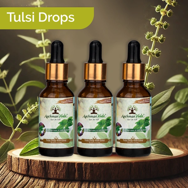 Tulsi (with giloy) Drops - 3