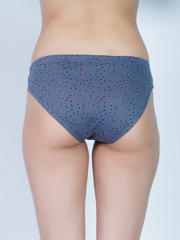 Ladyland Hipster Printed Panties Full coverage - M