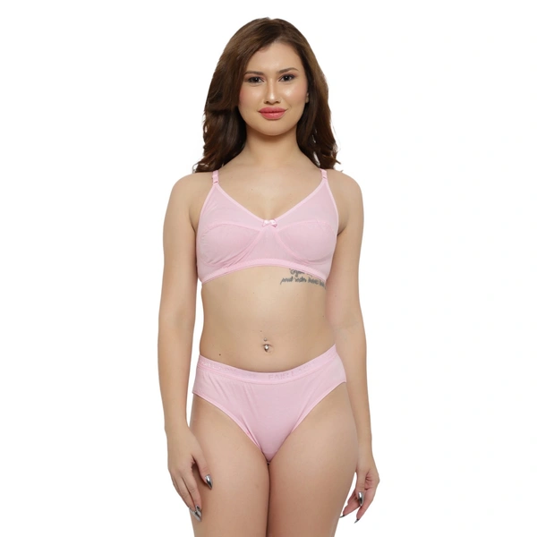 Ladyland Women full coverage Bra panty set  4 color available  - 34B