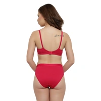 Ladyland Women full coverage Bra panty set  4 color available  - 34B