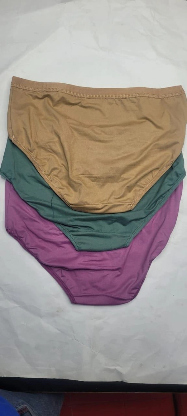 Ladyland Solid Color Hipster panty 6 Color Available - L, 12