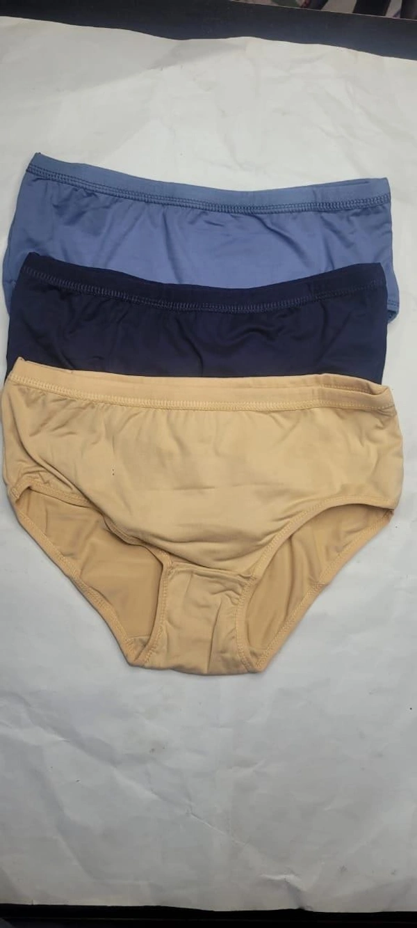 Ladyland Solid Color Hipster panty 6 Color Available - L, 12