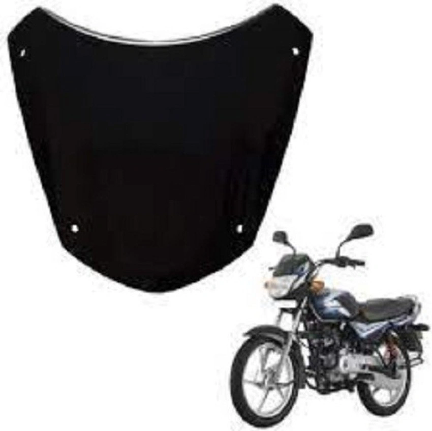 Front Visor Glass CT 100 Windshield for Bajaj CT 100