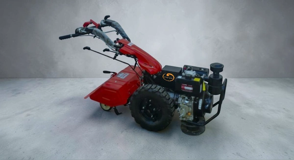 Heavy Duty Diesel Power Weeder 15-HP- Back Rotary-Diesel Power Weeder